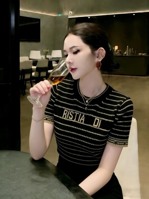 迪奧女裝短袖S-LA66·080