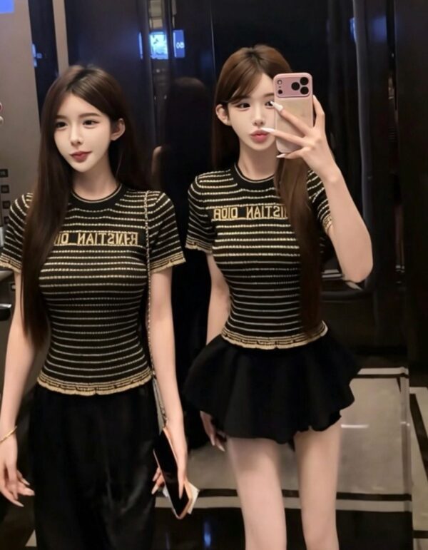 迪奧女裝短袖S-LA66·080